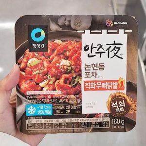 대상 청정원 안주야 논현동 포차 직화무뼈닭발 160g