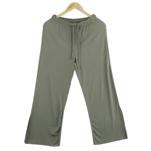 아이우먼 밑단트임끈밴딩통바지 DKF202M203 빅사이즈