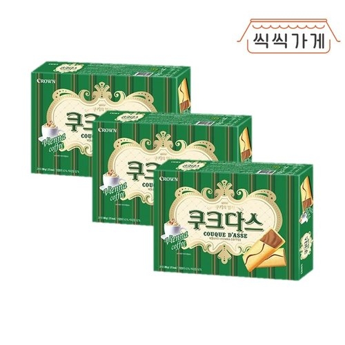 크라운제과  쿠크다스 비엔나커피 288g