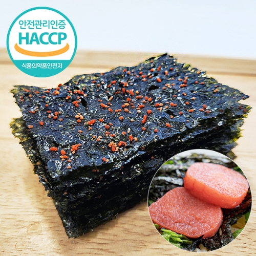 웰굿  HACCP인증 알이 톡톡터지는 명란김 6g