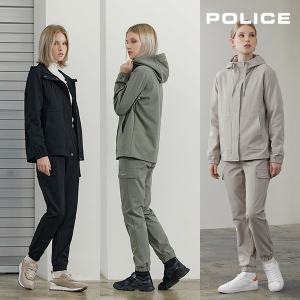 폴리스  여성 우븐셋업2종자켓+팬츠