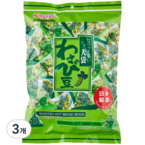 카수가이  오부쿠로 와사비맛 마메 227g 3개