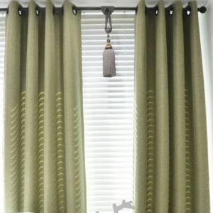 파라다이스홈 프렌치 모던 암막커튼 키위그린