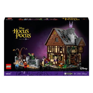 레고  디즈니 호커스 포커스 샌더슨 자매의 오두막 (21341)