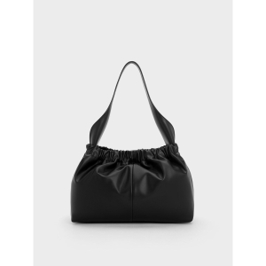 찰스앤키스 라지 알리 루체드 슬로우치백 CK2-20271270 CHARLES KEITH 여성가방 싱가포르 Noir