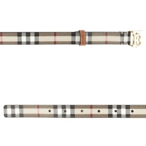 버버리 여성 TB 빈티지 체크 벨트 TB BELT 8070407