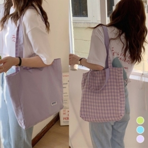 오너클랜 파스텔 양면 데일리 에코 숄더백 LM-0047 WC905F9