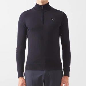 제이린드버그  남성 반집업 니트