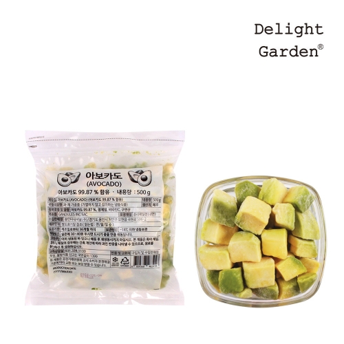 딜라잇가든  냉동 아보카도 500g 3