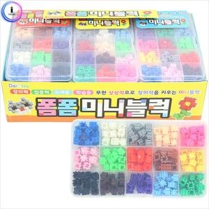 폼폼 미니 블럭 어린이블록 장난감블럭 어린이블럭 폼