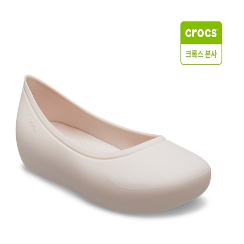 크록스 여성 브루클린 플랫 슈즈_209384-6UR