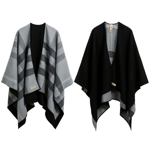 버버리 메리노 울 리버서블 체크 케이프_40294041