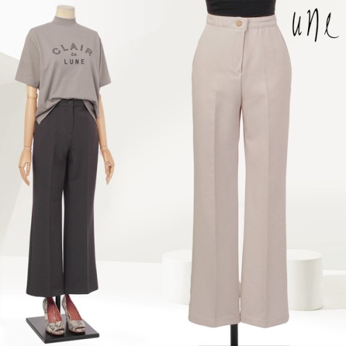 윈 UNE 모던심플히든밴딩슬랙스