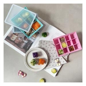 아가프라 실리콘 이유식 큐브 얼음트레이