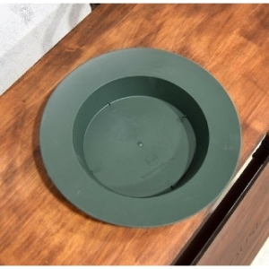 오아시스 플라스틱 수반 -원형 대  30cm