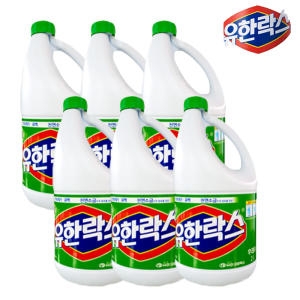 유한양행 유한락스 후레쉬 2L 6개