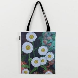 헬로우아티스트 하얀꽃 에코백 by 마르피 135991