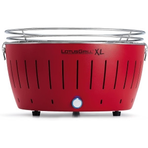 로터스  그릴 LOG-RO-435P XL 파이어 레드 40.5cm 야외 바베큐 불멍 가을 캠퍼 화롯대