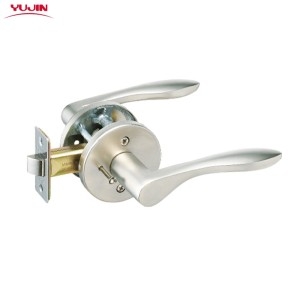 유진  7500 GR 그레이 목문 방문손잡이 욕실용/DIY자재/도어부속/도어부자재/도어DIY자재/문손잡이/레버락욕