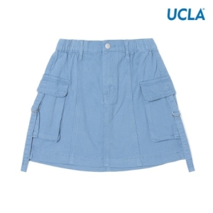 피그먼트 UCLA 여성 카고 밴딩 스커트 UZ8SR53