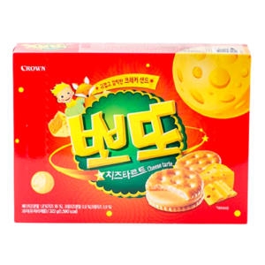 크라운제과  뽀또 치즈 타르트 322g