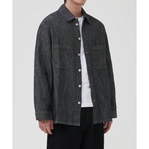 토피 TOFFEE 섬머 데님 셔츠 자켓 블랙 SUMMER DENIM SHIRT JACKET T2S-SLDSHJKBK 430825