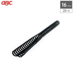 GBC  3대1 클릭링 16mm 20개입 검은색