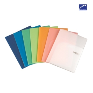 희망화일  희망 PP 투포켓 화일 A4 반투명 홀더 0.4T HCF0380