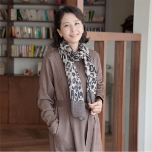 쉬즈마담 A42178 링호피 풍성한 롱스카프/중년여성의류