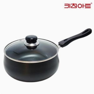 키친아트  쥬노 블랙 경질 편수냄비