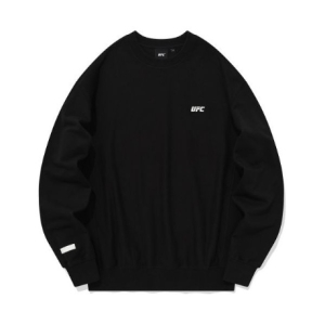 UFC SPORT 에센셜+ 릴렉스핏 맨투맨 블랙 U2SWU3301BK XL