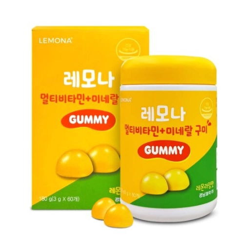 레모나 멀티비타민 미네랄 구미 60구미