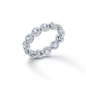 미꼬  오션 0.07ct 다이아몬드 이터너티링 가드링 RDM0971-2