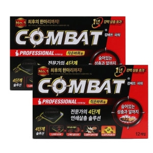컴배트 파워 바퀴벌레 퇴치기 12개입X2