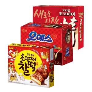 오리온  초코파이 468g + 해태 오예스 360g