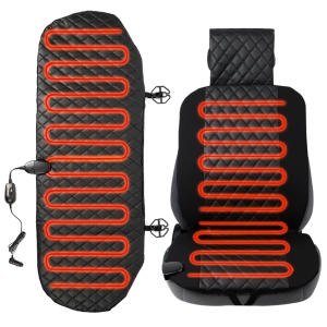 카모아  블랙 퀄팅스 차량용 열선시트 앞좌석