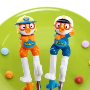 에디슨 뽀로로 스텐 젓가락 2단계-경찰/소방관