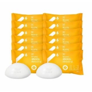 레인보우샵 과탄산소다 솝 세탁비누 160g x10