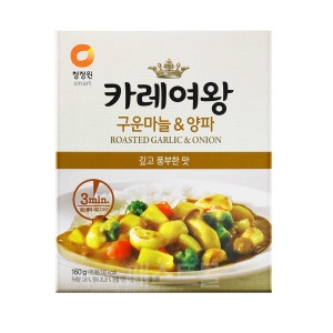 대상 청정원 카레여왕 구운마늘&양파 160g