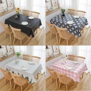 온스  방수 식탁보 테이블보 캠핑 파티 식탁커버 4인용