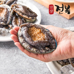 우체국쇼핑  내일도착 기삼전복 특 1kg 9-11미