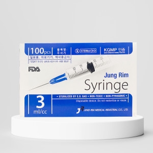 정림 일회용 주사기 23G 3ml