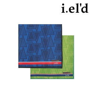 2 아이엘드 남녀 선염 1매 손수건 IEO5102