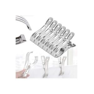 라온  공구 6개 스텐 이불집게 12cm 스테인레스 대형 빨래집게