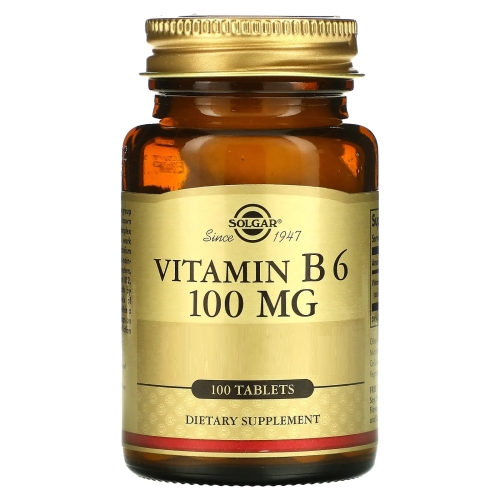 솔가 비타민 B6 100mg 100캡슐
