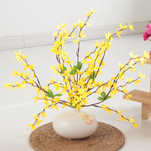 플라워트리  봄소식 개나리 화병o set 50cmP 조화 화병 꽃 FMFUFT