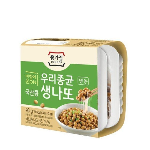 청정원 우리종균 국산콩 생나또 48g