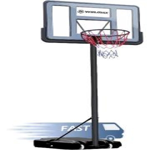 맥스  승리. 휴대용 농구 후프 골 시스템 4.8-10ft 어린이/성인 실내 실외용 조정 가능한 44인치 백보드