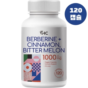 VHC 베르베린 시나몬 비터 멜론 1000mg 120캡슐