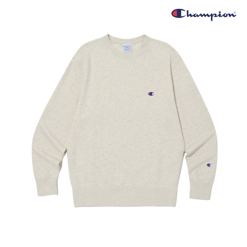 챔피온 스포츠 ASIA 공용 친환경 C로고 French Terry 크루넥 스웨트셔츠 CKTS3F322_CR